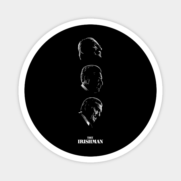 The Irishman Trio T Shirt Magnet by Film Aesthete